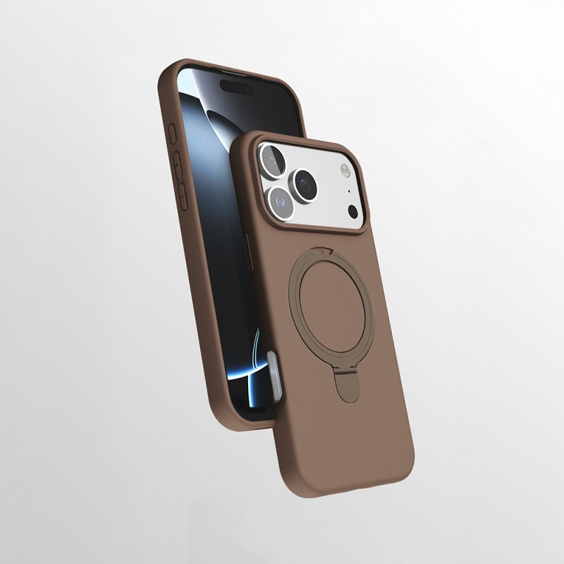 Bal-z Apple iPhone 17 Pro Max Kılıf M-safe Şarj Özellikli Standlı Zore Samara Kapak