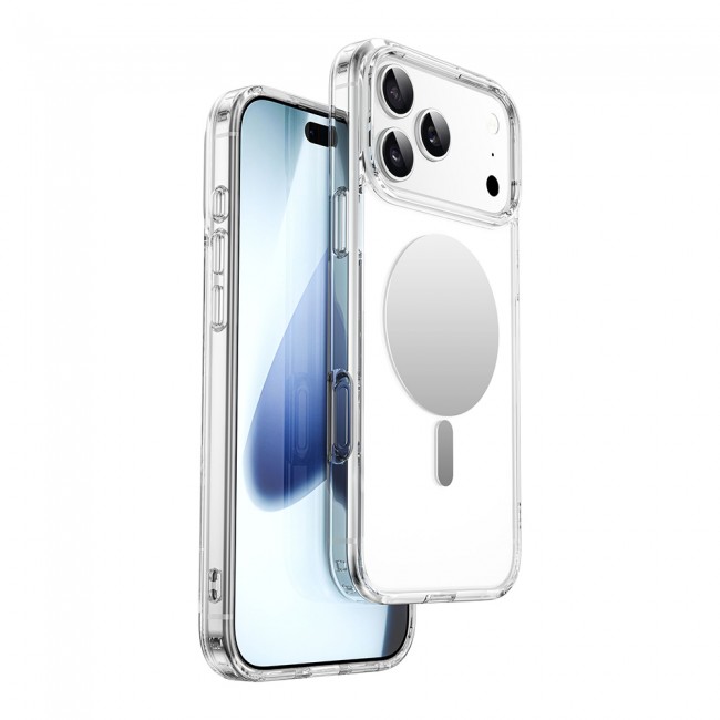 Apple iPhone 17 Pro Max Kılıf M-safe Şarj Özellikli Wiwu MCC-701 Mirror Pro Serisi Sert PC Kapak Apple iPhone 17 Pro Max Kılıf M-safe Şarj Özellikli Wiwu MCC-701 Mirror Pro Serisi Sert PC Kapak