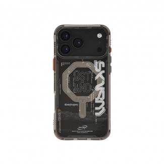Apple iPhone 17 Pro Max Kılıf M-safe Şarj Özellikli Yazı Desenli Airbag Tasarımlı Skinarma Sonix Kapak Apple iPhone 17 Pro Max Kılıf M-safe Şarj Özellikli Yazı Desenli Airbag Tasarımlı Skinarma Sonix Kapak