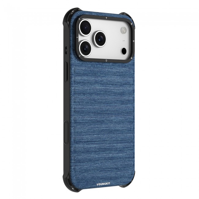 Apple iPhone 17 Pro Max Kılıf M-safe Şarj Özellikli Youngkit Canvas Serisi Kapak Apple iPhone 17 Pro Max Kılıf M-safe Şarj Özellikli Youngkit Canvas Serisi Kapak