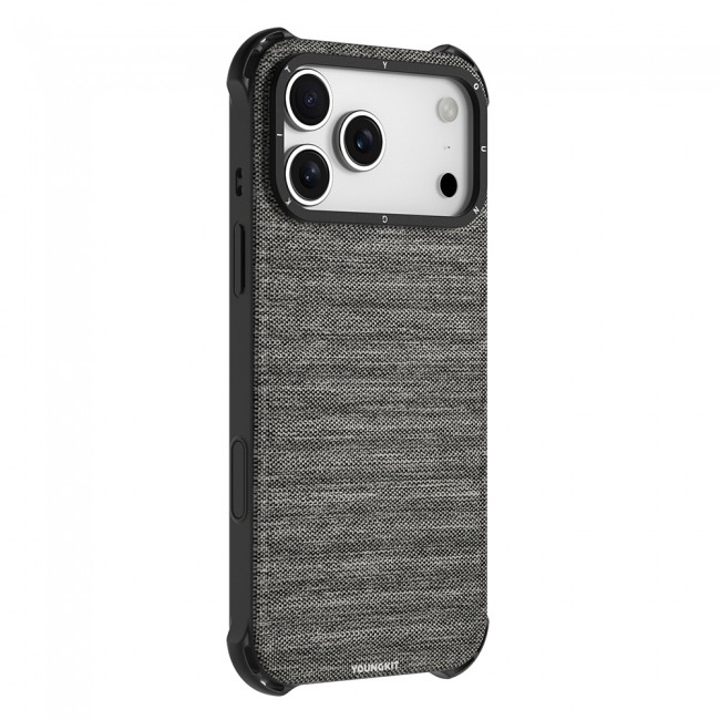 Apple iPhone 17 Pro Max Kılıf M-safe Şarj Özellikli Youngkit Canvas Serisi Kapak Apple iPhone 17 Pro Max Kılıf M-safe Şarj Özellikli Youngkit Canvas Serisi Kapak