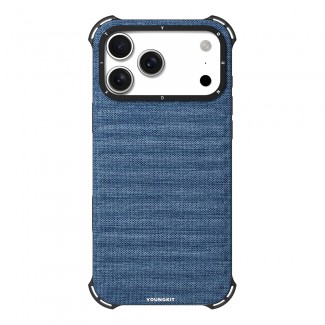 Apple iPhone 17 Pro Max Kılıf M-safe Şarj Özellikli Youngkit Canvas Serisi Kapak Apple iPhone 17 Pro Max Kılıf M-safe Şarj Özellikli Youngkit Canvas Serisi Kapak