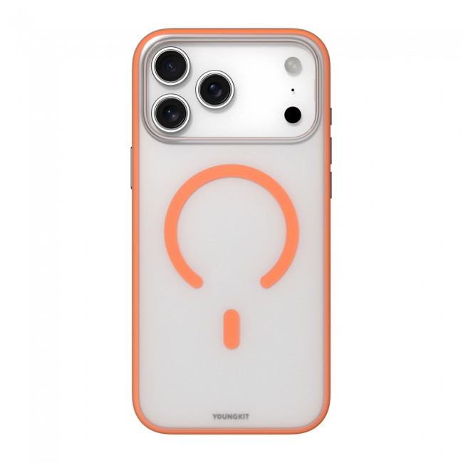 Apple iPhone 17 Pro Max Kılıf M-safe Şarj Özellikli Youngkit Clear Serisi Kapak Apple iPhone 17 Pro Max Kılıf M-safe Şarj Özellikli Youngkit Clear Serisi Kapak