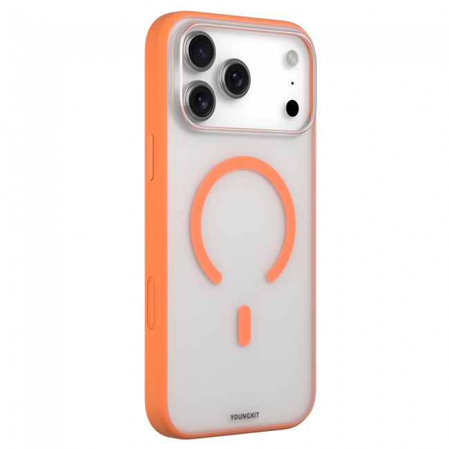 Apple iPhone 17 Pro Max Kılıf M-safe Şarj Özellikli Youngkit Clear Serisi Kapak Apple iPhone 17 Pro Max Kılıf M-safe Şarj Özellikli Youngkit Clear Serisi Kapak