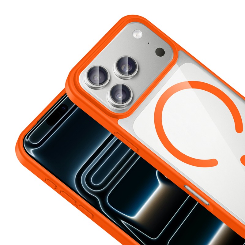 Bal-z Apple iPhone 17 Pro Max Kılıf M-safe Wireless Şarj Özellikli Silikon  Ege Kapak