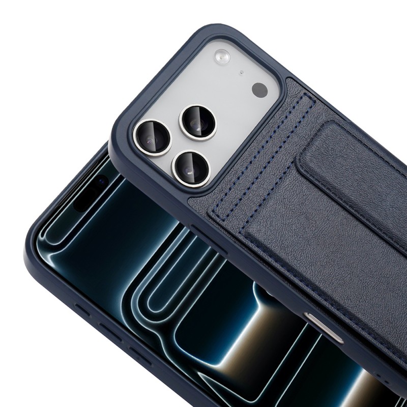 Bal-z Apple iPhone 17 Pro Max Kılıf PU Deri Kartlıklı  Sevilla Kapak