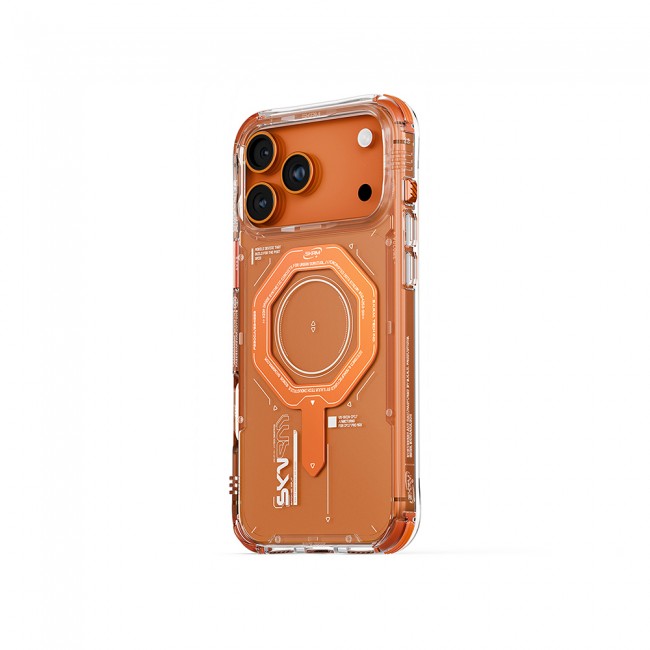 Apple iPhone 17 Pro Max Kılıf SkinArma M-safe Şarj Özellikli Airbag Tasarımlı Magma Kapak Apple iPhone 17 Pro Max Kılıf SkinArma M-safe Şarj Özellikli Airbag Tasarımlı Magma Kapak