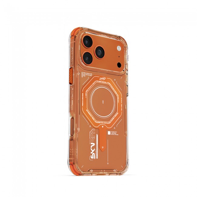 Apple iPhone 17 Pro Max Kılıf SkinArma M-safe Şarj Özellikli Airbag Tasarımlı Magma Kapak Apple iPhone 17 Pro Max Kılıf SkinArma M-safe Şarj Özellikli Airbag Tasarımlı Magma Kapak
