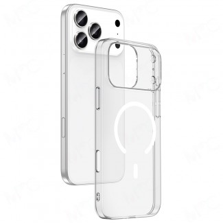 Apple iPhone 17 Pro Max Kılıf Zore M-safe Şarj Özellikli Şeffaf Kamera Çerçeveli Porto Kapak Apple iPhone 17 Pro Max Kılıf Zore M-safe Şarj Özellikli Şeffaf Kamera Çerçeveli Porto Kapak