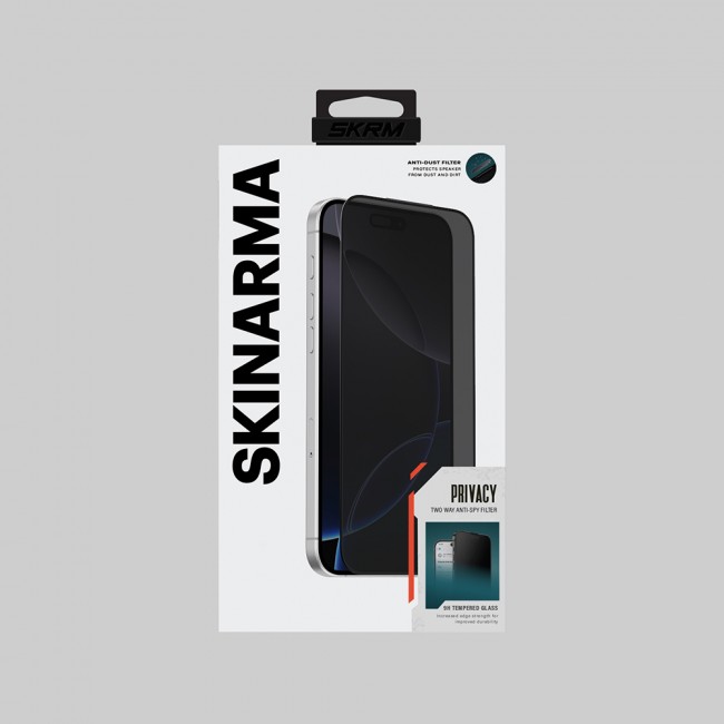 Apple iPhone 17 Pro Max Skinarma 0.33mm Antidust Privacy Cam Ekran Koruyucu Apple iPhone 17 Pro Max Skinarma 0.33mm Antidust Privacy Cam Ekran Koruyucu