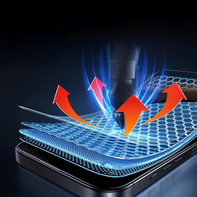 Bal-z Apple iPhone 17 Pro Max  Etnaa Cam Ekran Koruyucu