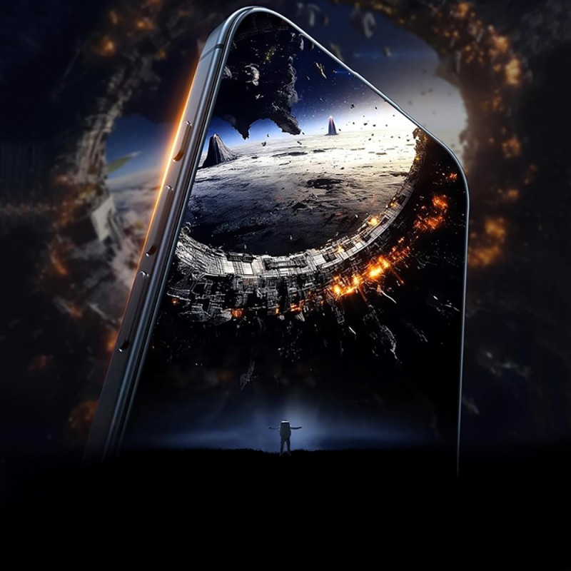 Bal-z Apple iPhone 17 Pro Max  Etnaa Cam Ekran Koruyucu