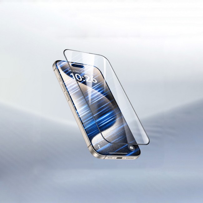 Apple iPhone 17 Pro Wiwu GT-009 Polimer Oleofobik Kaplama Şeffaf Pürüzsüz Temperli Cam Ekran Koruyucu Apple iPhone 17 Pro Wiwu GT-009 Polimer Oleofobik Kaplama Şeffaf Pürüzsüz Temperli Cam Ekran Koruyucu