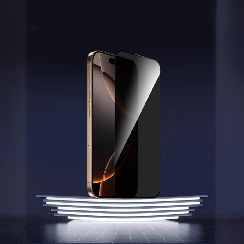 Bal-z Apple iPhone 17 Pro Wiwu GT-028 iPrivacy Temperli Cam Ekran Koruyucu