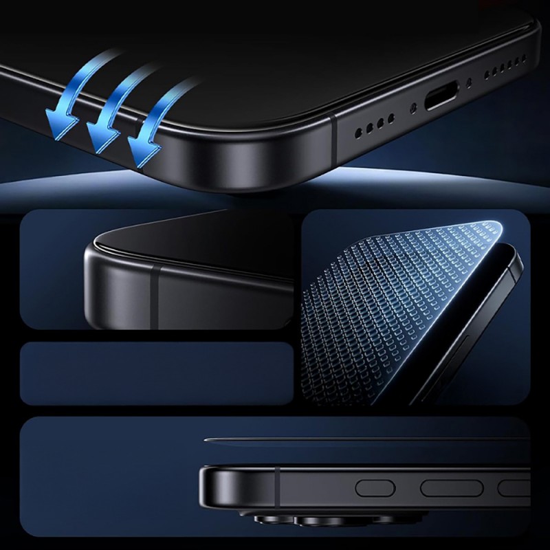 Bal-z Apple iPhone 17 Pro  Etnaa Cam Ekran Koruyucu