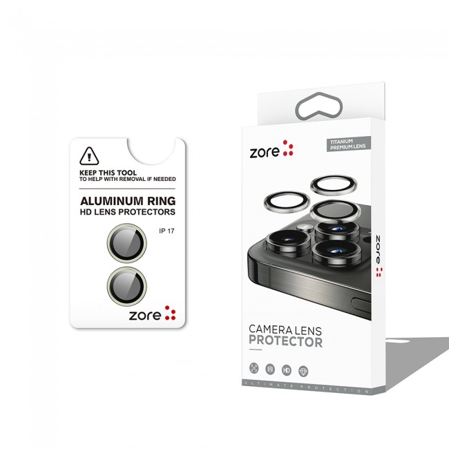 Apple iPhone 17 Zore CL-12 Premium Safir Parmak İzi Bırakmayan Anti-Reflective Kamera Lens Koruyucu Apple iPhone 17 Zore CL-12 Premium Safir Parmak İzi Bırakmayan Anti-Reflective Kamera Lens Koruyucu