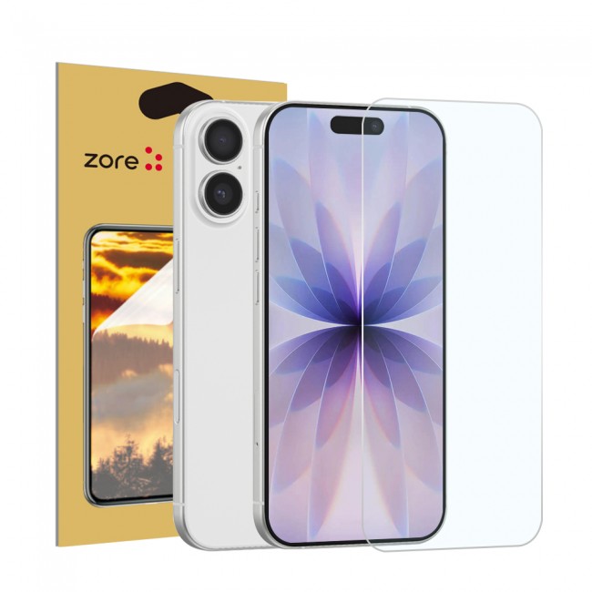 Apple iPhone 17 Zore Nano Micro Temperli Ekran Koruyucu Apple iPhone 17 Zore Nano Micro Temperli Ekran Koruyucu