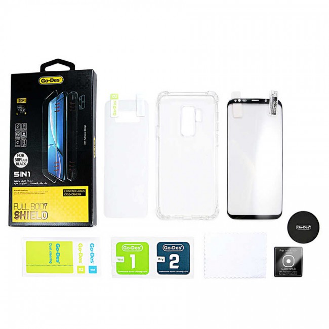 Galaxy S8 Plus Go Des 5 in 1 Full Body Shield Galaxy S8 Plus Go Des 5 in 1 Full Body Shield