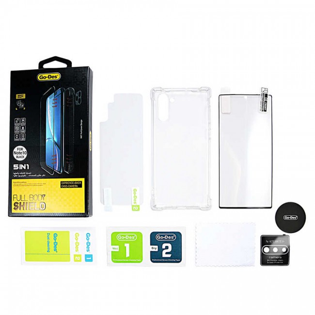 Galaxy Note 10 Go Des 5 in 1 Full Body Shield Galaxy Note 10 Go Des 5 in 1 Full Body Shield
