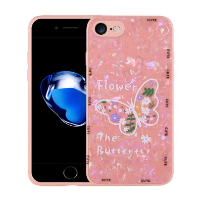 Bal-z Apple iPhone 7 Kılıf Desenli Sert Silikon  Mumila Kapak