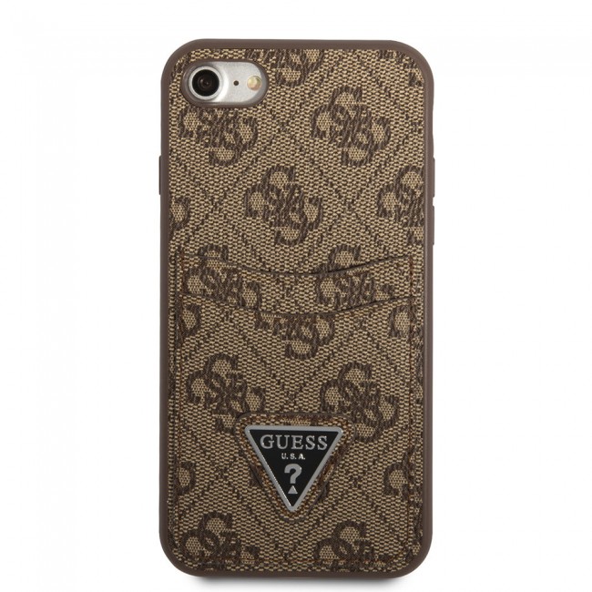 Apple iPhone 7 Kılıf GUESS Çift Kart Bölmeli Kapak Apple iPhone 7 Kılıf GUESS Çift Kart Bölmeli Kapak