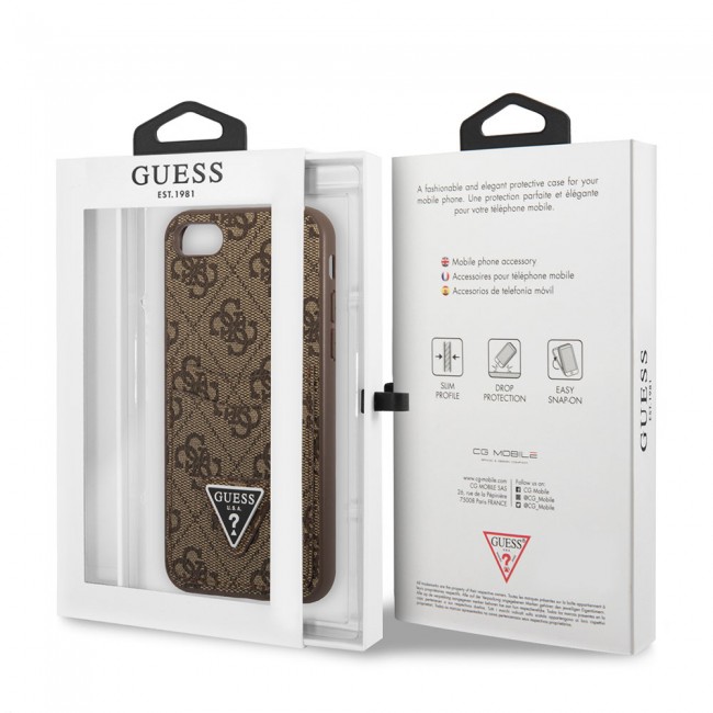Apple iPhone 7 Kılıf GUESS Çift Kart Bölmeli Kapak Apple iPhone 7 Kılıf GUESS Çift Kart Bölmeli Kapak