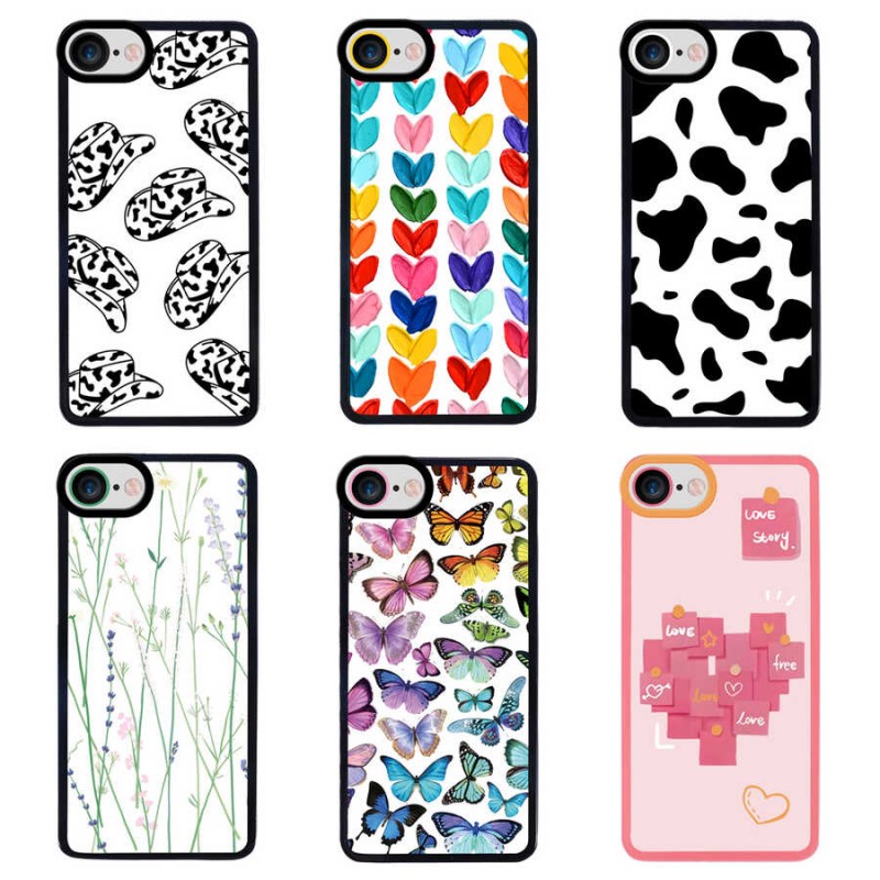 Bal-z Apple iPhone 7 Kılıf  M-Fit Desenli Kapak