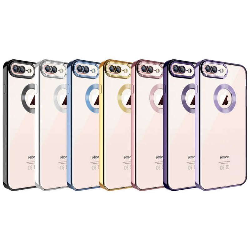 Bal-z Apple iPhone 7 Plus Kılıf Kamera Korumalı Logo Gösteren  Omega Kapak