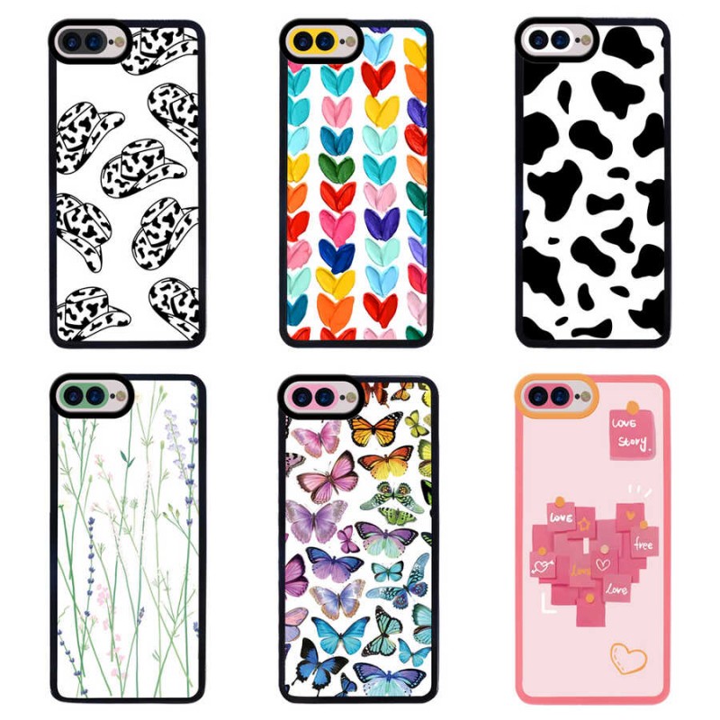 Bal-z Apple iPhone 7 Plus Kılıf  M-Fit Desenli Kapak