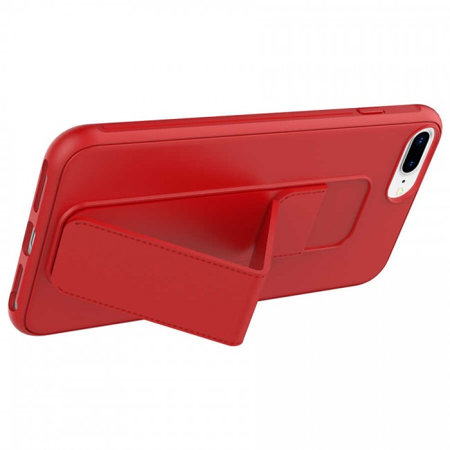 Apple iPhone 7 Plus Kılıf Zore Qstand Kapak Apple iPhone 7 Plus Kılıf Zore Qstand Kapak