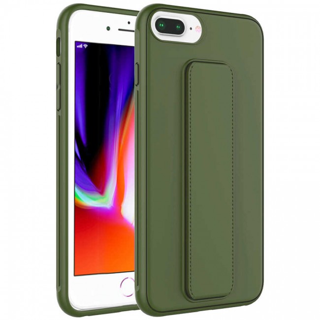 Apple iPhone 7 Plus Kılıf Zore Qstand Kapak Apple iPhone 7 Plus Kılıf Zore Qstand Kapak