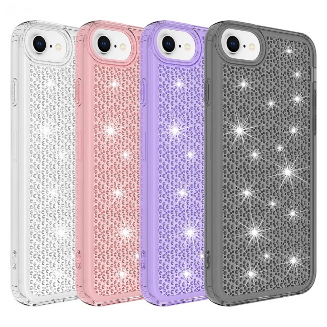 Apple iPhone 8 Kılıf Airbagli Parlak Tasarımlı Zore Snow Kapak Apple iPhone 8 Kılıf Airbagli Parlak Tasarımlı Zore Snow Kapak