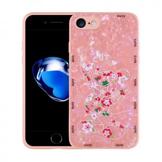 Apple iPhone 8 Kılıf Desenli Sert Silikon Zore Mumila Kapak Apple iPhone 8 Kılıf Desenli Sert Silikon Zore Mumila Kapak