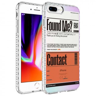 Apple iPhone 8 Plus Kılıf Airbag Kenarlı Renkli Desenli Silikon Zore Elegans Kapak Apple iPhone 8 Plus Kılıf Airbag Kenarlı Renkli Desenli Silikon Zore Elegans Kapak