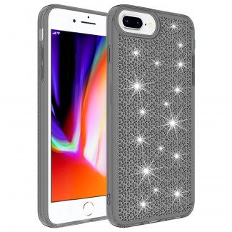 Apple iPhone 8 Plus Kılıf Airbagli Parlak Tasarımlı Zore Snow Kapak Apple iPhone 8 Plus Kılıf Airbagli Parlak Tasarımlı Zore Snow Kapak