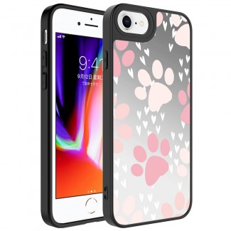 Apple iPhone 8 Plus Kılıf Aynalı Desenli Kamera Korumalı Parlak Zore Mirror Kapak Apple iPhone 8 Plus Kılıf Aynalı Desenli Kamera Korumalı Parlak Zore Mirror Kapak