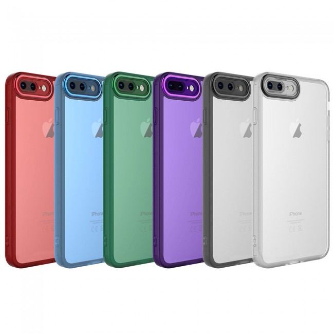 Apple iPhone 8 Plus Kılıf Kamera Korumalı Transparan Zore Post Kapak Apple iPhone 8 Plus Kılıf Kamera Korumalı Transparan Zore Post Kapak