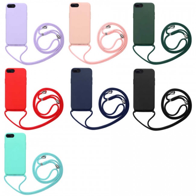 Apple iPhone 8 Plus Kılıf Zore Ropi Kapak Apple iPhone 8 Plus Kılıf Zore Ropi Kapak