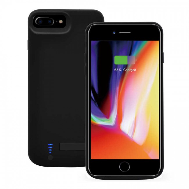 Apple iPhone 8 Plus Zore 8000 mAh Şarjlı Kılıf