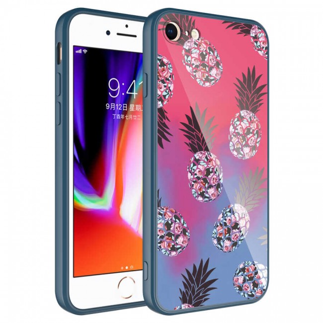 Apple iPhone SE 2020 Kılıf Kamera Korumalı Desenli Sert Silikon Zore Epoksi Kapak Apple iPhone SE 2020 Kılıf Kamera Korumalı Desenli Sert Silikon Zore Epoksi Kapak