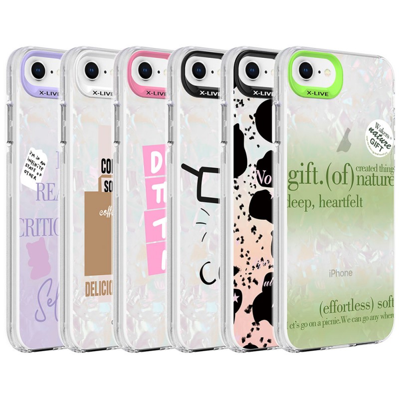 Bal-z Apple iPhone SE 2020 Kılıf Mermer Desenli  Marbello Kapak