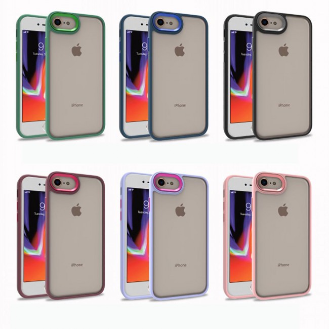 Apple iPhone SE 2020 Kılıf Zore Flora Kapak Apple iPhone SE 2020 Kılıf Zore Flora Kapak