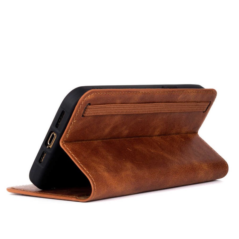 Bal-z Apple iPhone SE 2020 Kılıf  Hakiki Deri Multi Cüzdan Kılıf