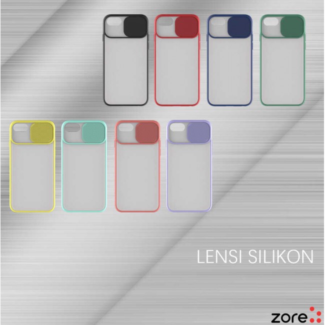 Apple iPhone SE 2020 Kılıf Zore Lensi Kapak Apple iPhone SE 2020 Kılıf Zore Lensi Kapak