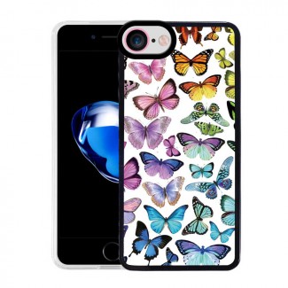 Apple iPhone SE 2020 Kılıf Zore M-Fit Desenli Kapak Apple iPhone SE 2020 Kılıf Zore M-Fit Desenli Kapak