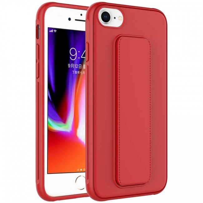 Apple iPhone SE 2020 Kılıf Zore Qstand Kapak Apple iPhone SE 2020 Kılıf Zore Qstand Kapak