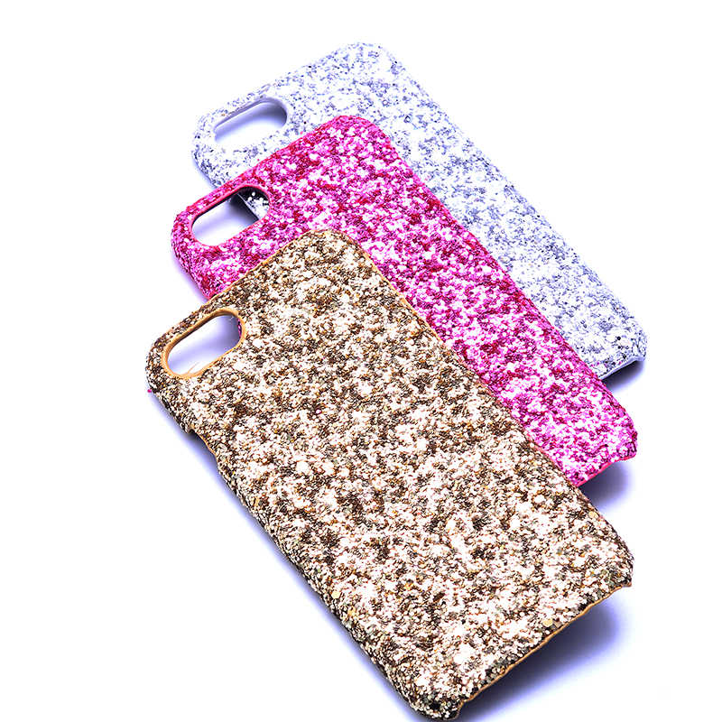 Bal-z Apple iPhone SE 2022 Kılıf  Caselogy Simli Kapak