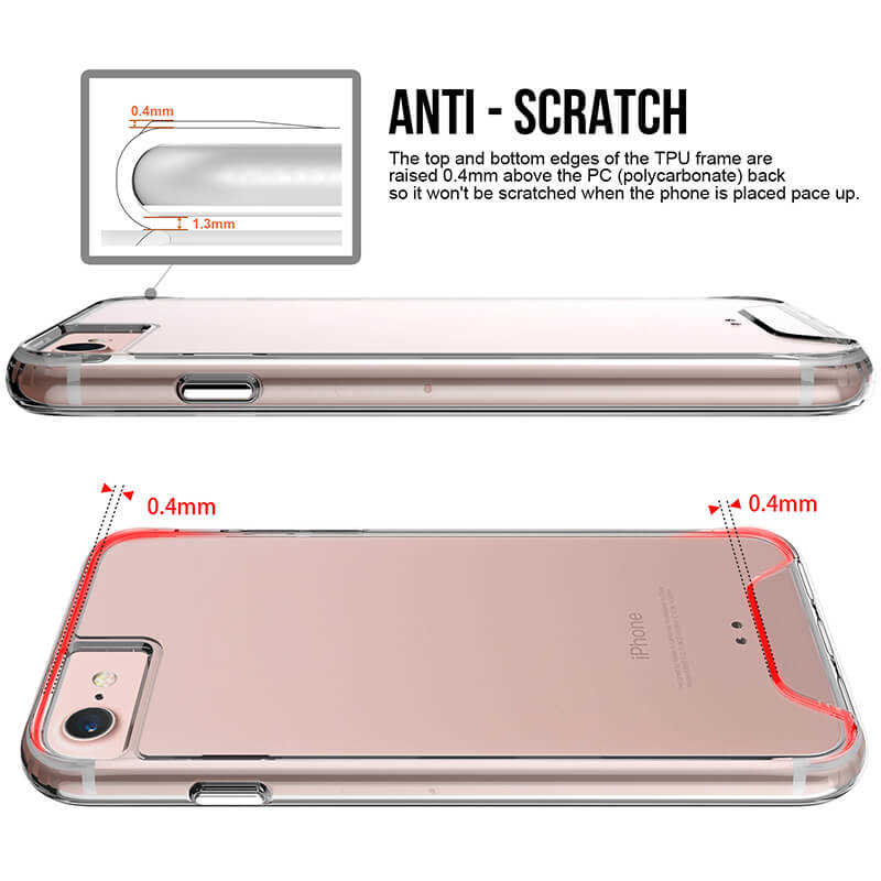 Bal-z Apple iPhone SE 2022 Kılıf  Gard Silikon