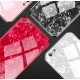 Apple iPhone SE 2022 Kılıf Zore Marbel Cam Silikon