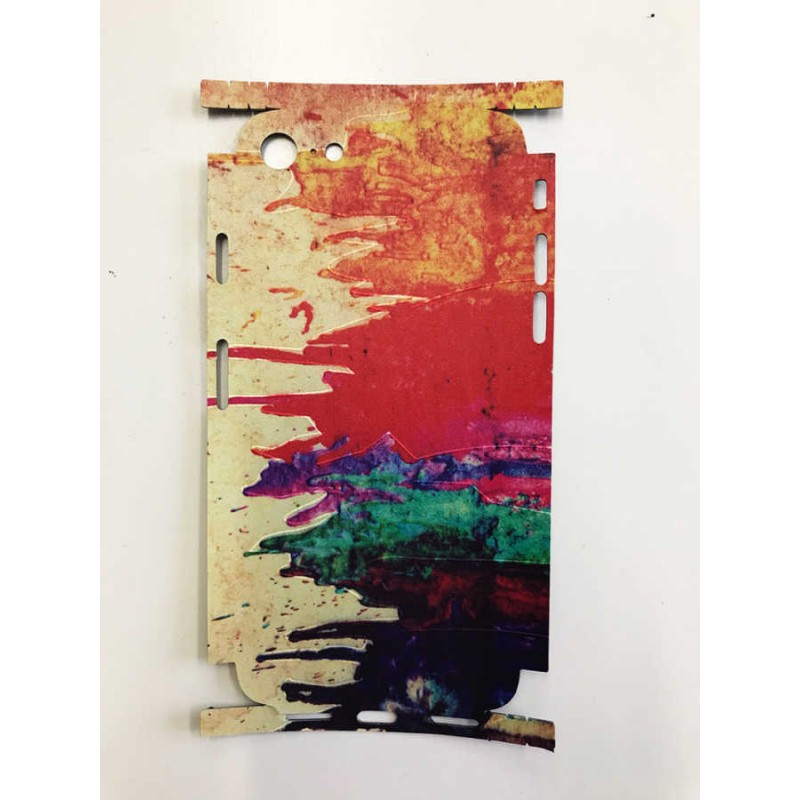 Bal-z Apple iPhone SE 2022  5D Desenli Sticker Kaplama